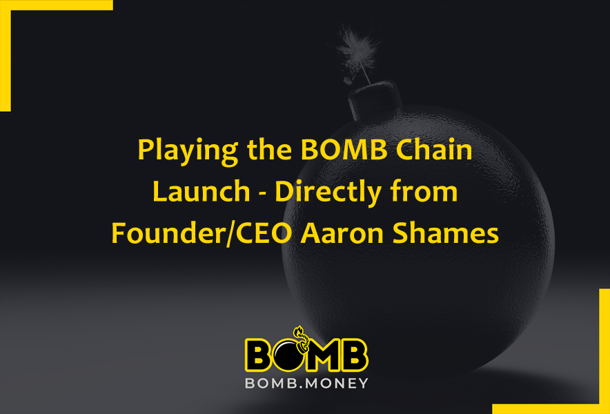 playing the bombchain launch